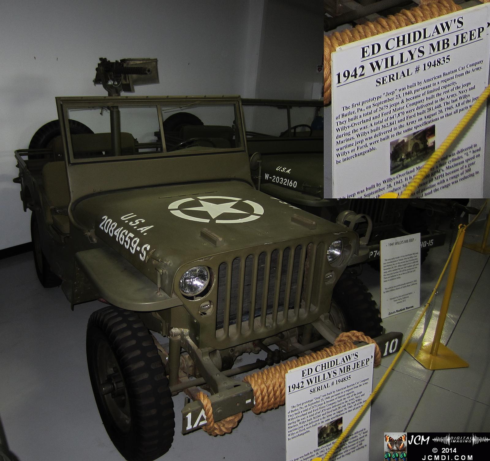 Estrella Warbirds Museum Paso Robles 1942 Willy's Jeep